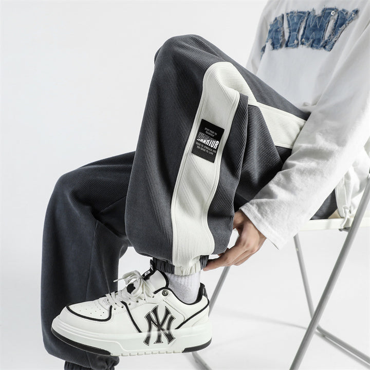 Men’s Corduroy Track Sweatpants