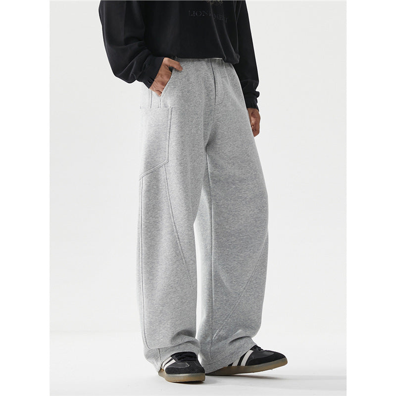 Men’s Heavyweight Clean-Fit Track Sweatpants