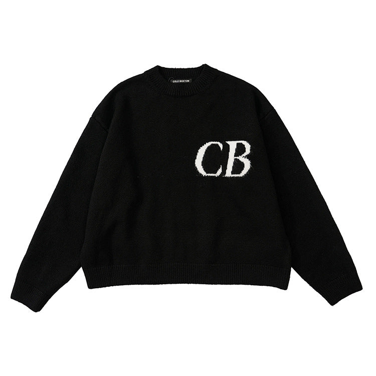Mens Fashion Loose Casual Couples Sweater
