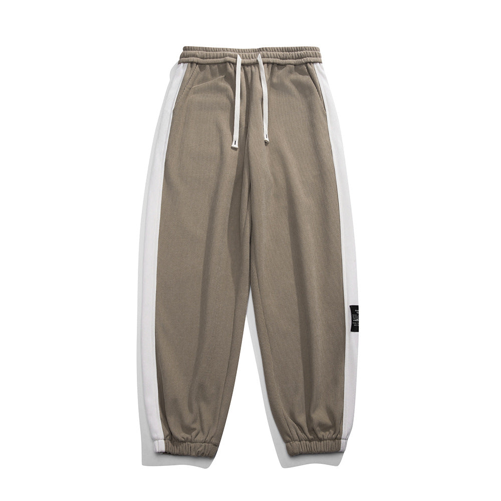 Men’s Corduroy Track Sweatpants