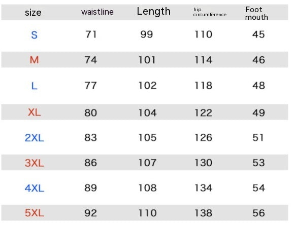 Men’s Loose Straight Track Pants