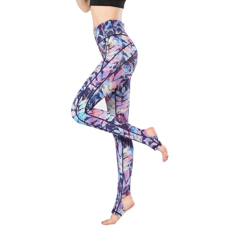 Women’s Floral Sports Yoga Pants