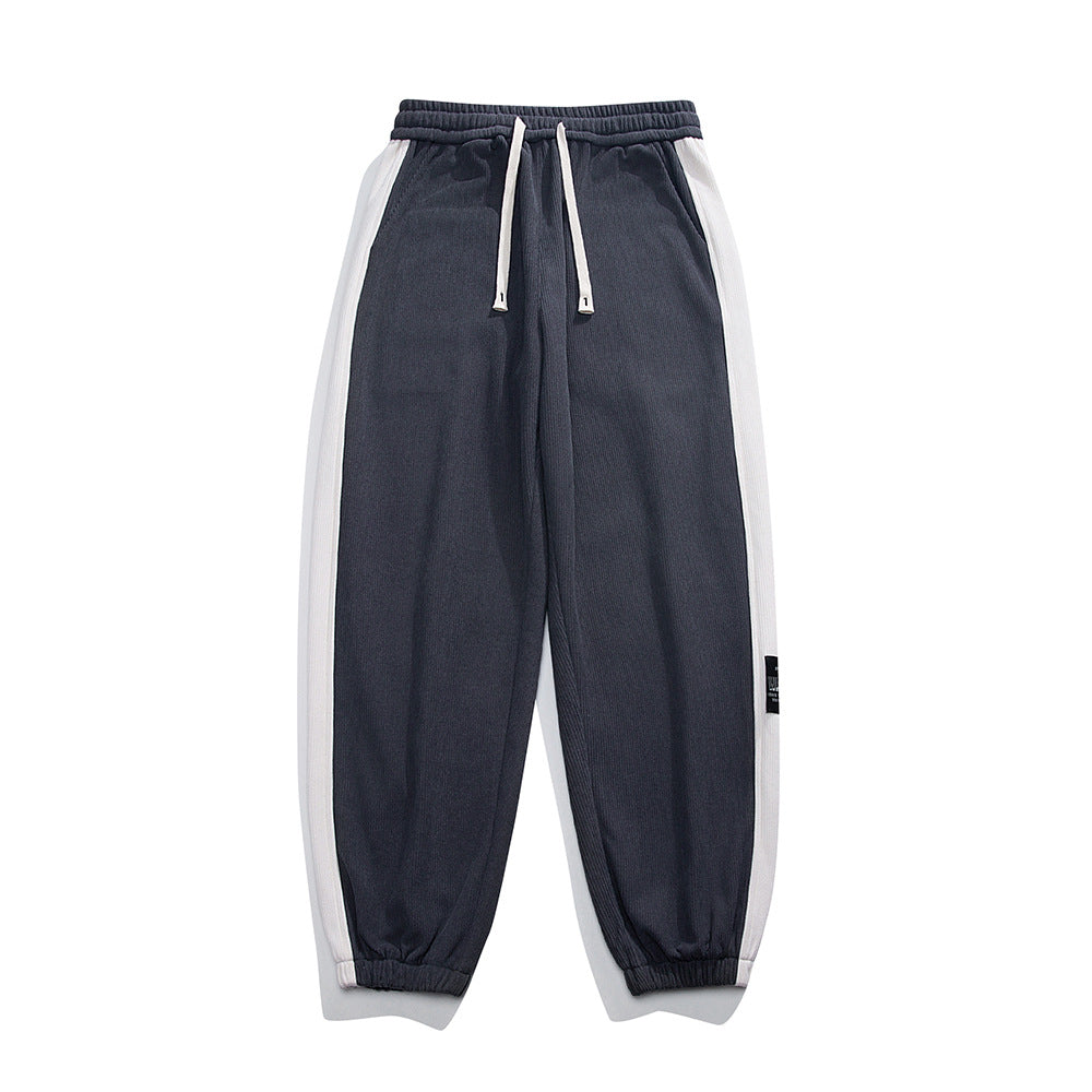 Men’s Corduroy Track Sweatpants