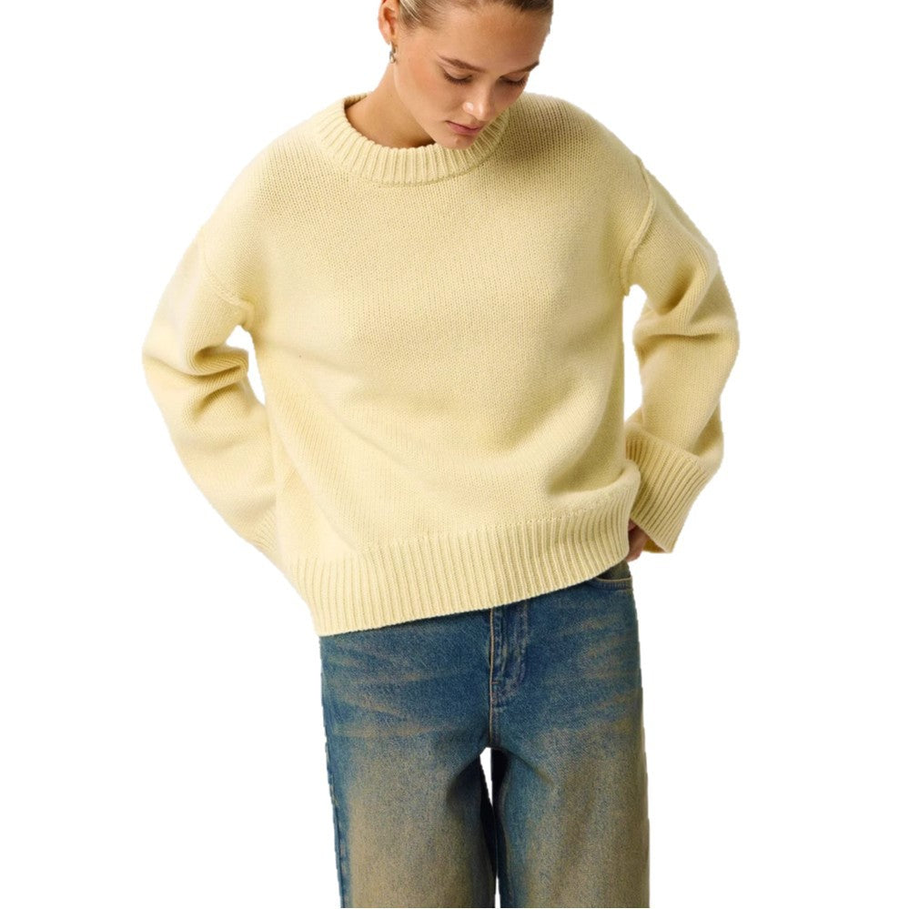 Ladies Loose Round Neck Sweater