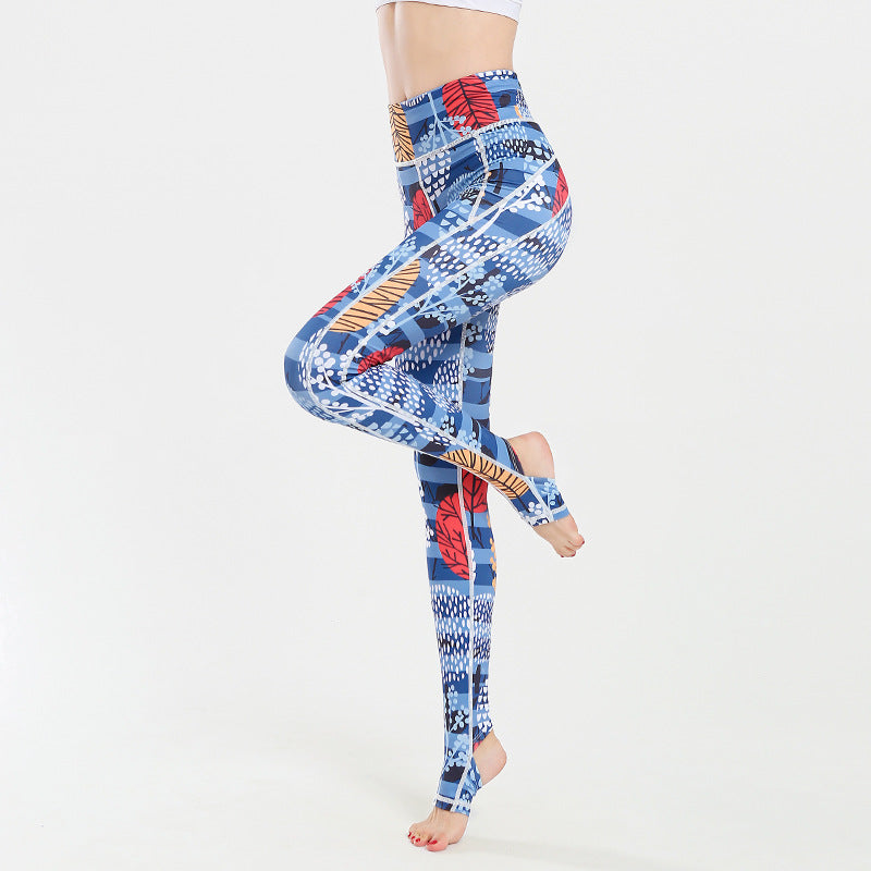 Women’s Floral Sports Yoga Pants
