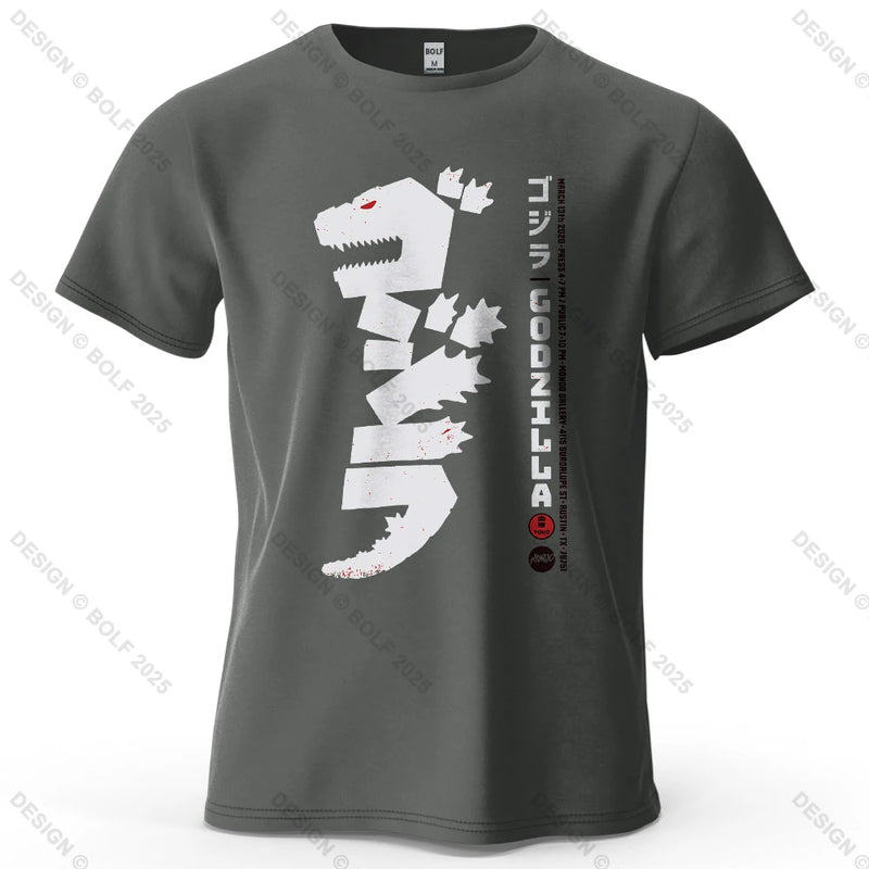 Japan Printed Men's T-Shirt 100% Cotton Oversized Harajuku Style Graphic Tees for Women Tops Tees Casual Streetwear