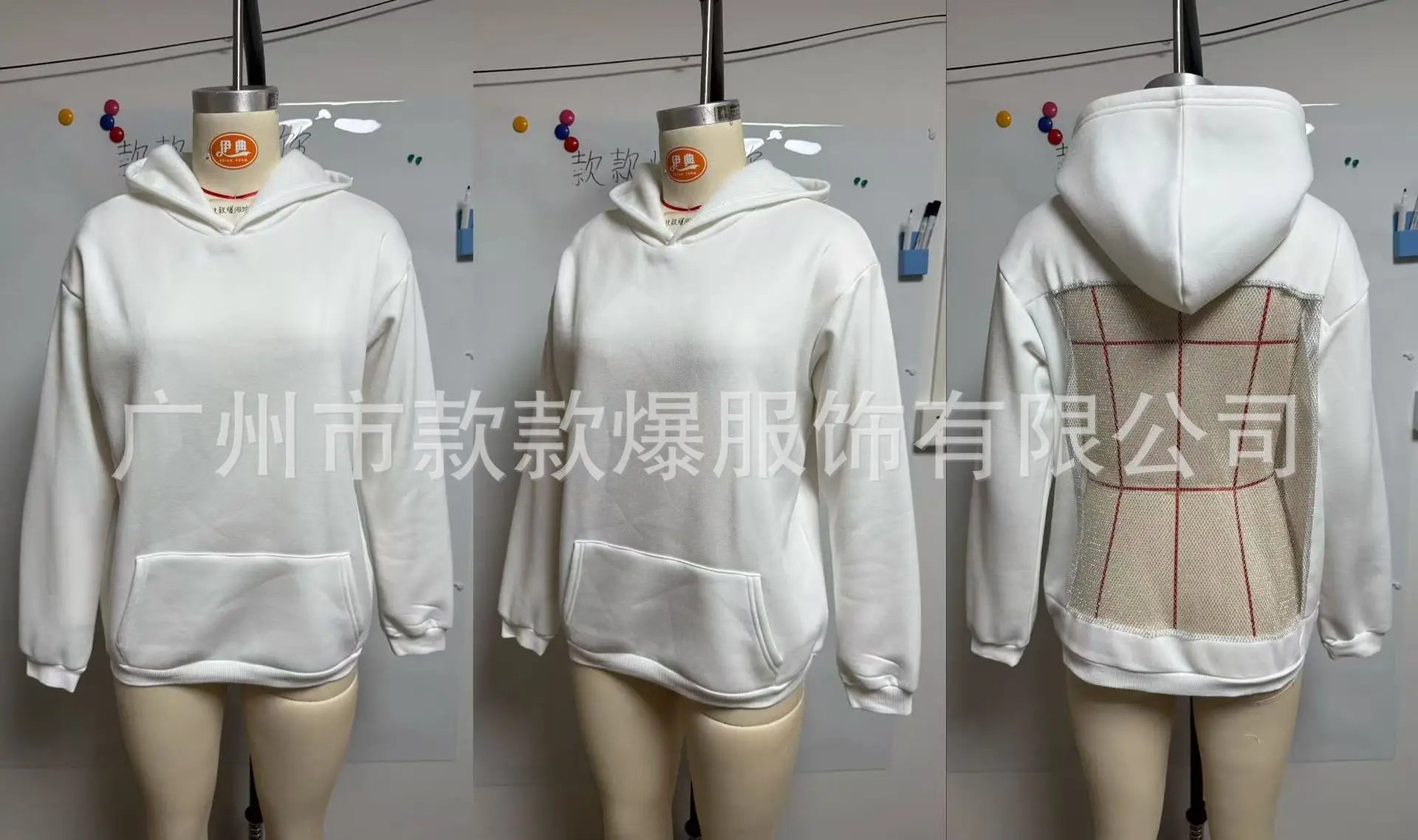 Streetwear Trendy Hoodie Women Fashion Solid Color See Through Backless Hooded Pullover Sweatshirt Female High Street 2025 New