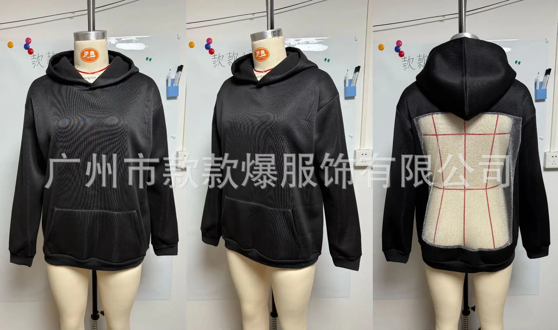 Streetwear Trendy Hoodie Women Fashion Solid Color See Through Backless Hooded Pullover Sweatshirt Female High Street 2025 New