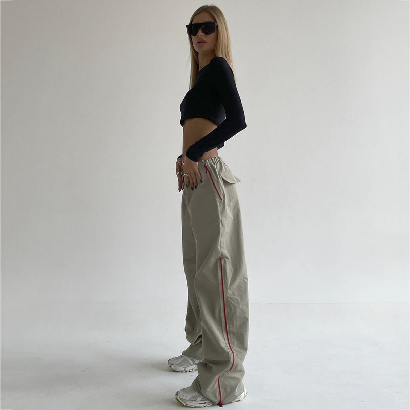 Women’s All-Match Loose Cotton Trousers