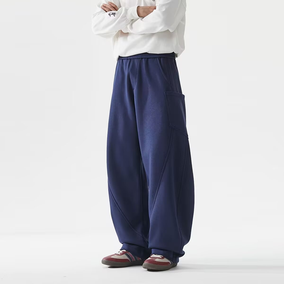 Men’s Heavyweight Clean-Fit Track Sweatpants