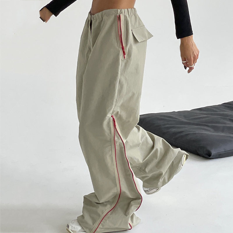 Women’s All-Match Loose Cotton Trousers